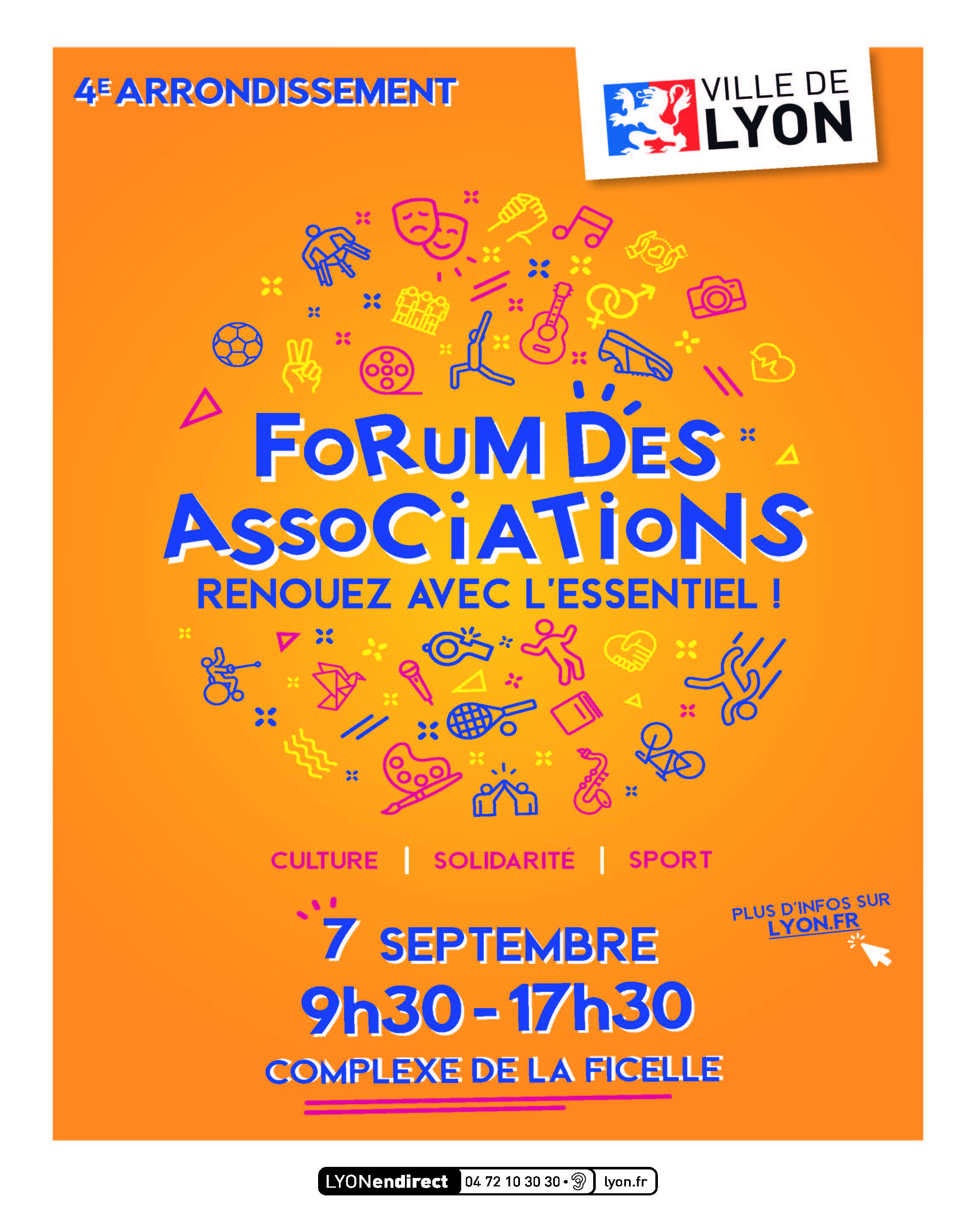 Affiche forum asso X Rousse 2024